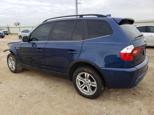 WBXPA93436WG91678 - 2006 BMW X3 3.0I BLUE photo 2