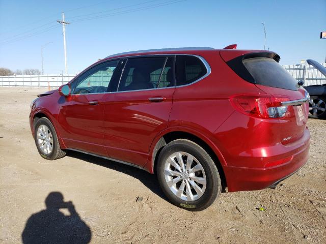 LRBFXDSAXHD003011 - 2017 BUICK ENVISION ESSENCE RED photo 2