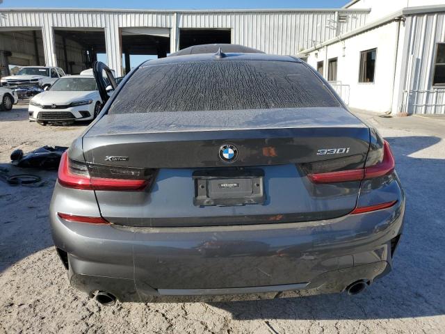 3MW5R7J08M8B71462 - 2021 BMW 330XI GRAY photo 6