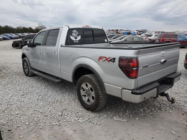 1FTFW1EF1DFC56789 - 2013 FORD F150 SUPERCREW SILVER photo 2