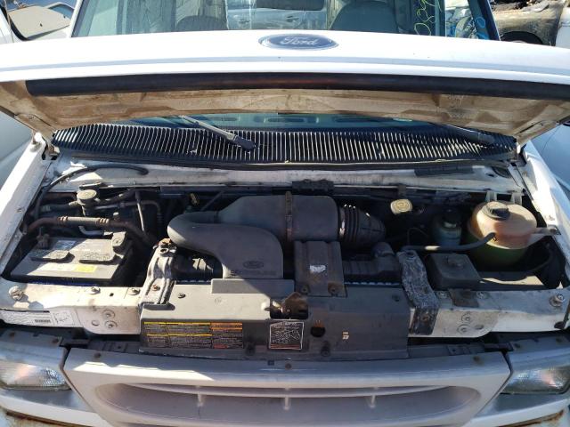 1FTRE142XXHB64734 - 1999 FORD ECONOLINE E150 VAN WHITE photo 12