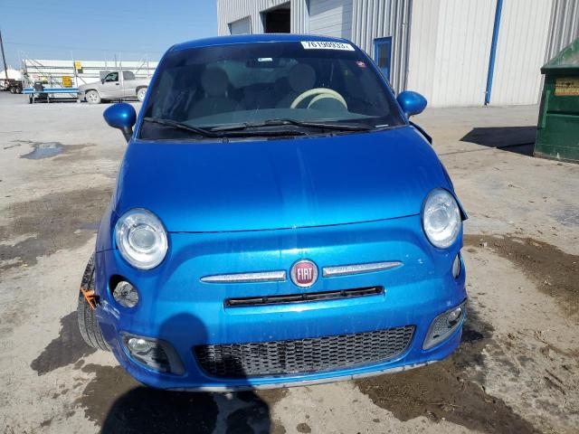 3C3CFFBR2FT558846 - 2015 FIAT 500 SPORT BLUE photo 5