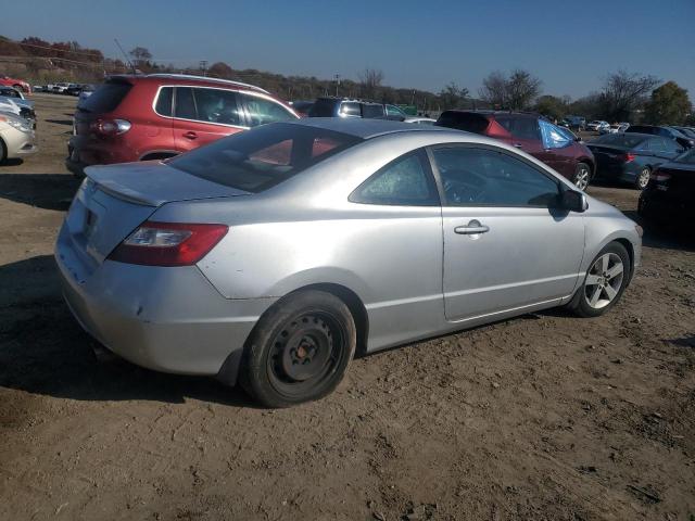 2HGFG126X6H535307 - 2006 HONDA CIVIC LX SILVER photo 3