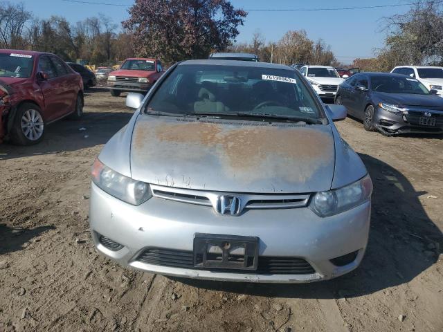 2HGFG126X6H535307 - 2006 HONDA CIVIC LX SILVER photo 5