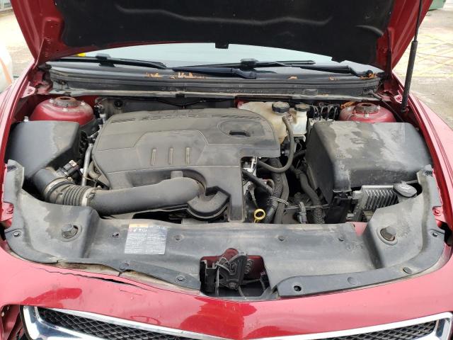 1G1ZC5E08CF301047 - 2012 CHEVROLET MALIBU 1LT RED photo 11