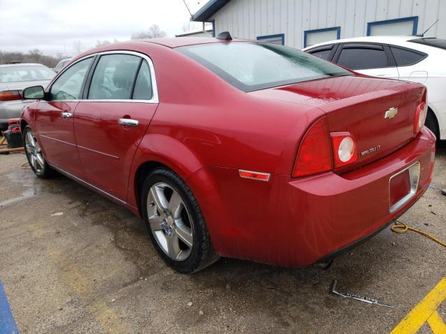 1G1ZC5E08CF301047 - 2012 CHEVROLET MALIBU 1LT RED photo 2