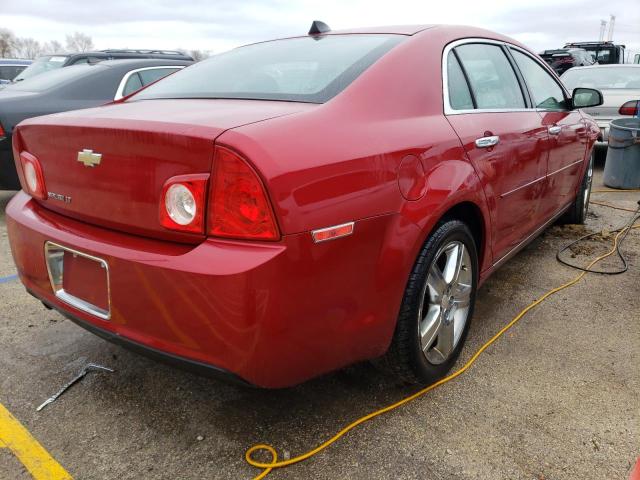 1G1ZC5E08CF301047 - 2012 CHEVROLET MALIBU 1LT RED photo 3