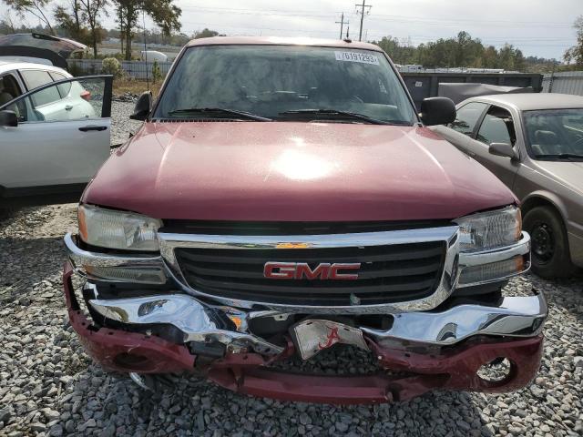 2GTEK13T841353740 - 2004 GMC NEW SIERRA K1500 BURGUNDY photo 5