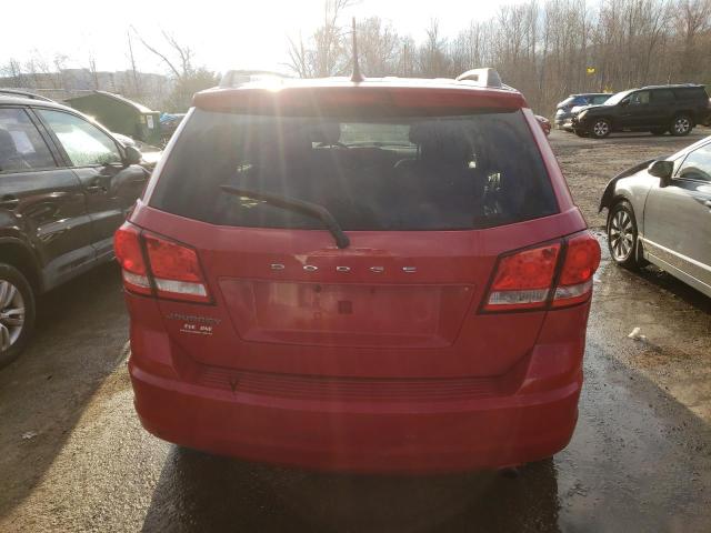 3C4PDCAB6CT391800 - 2012 DODGE JOURNEY SE RED photo 6