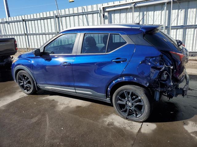 3N1CP5DV6LL575516 - 2020 NISSAN KICKS SR BLUE photo 2