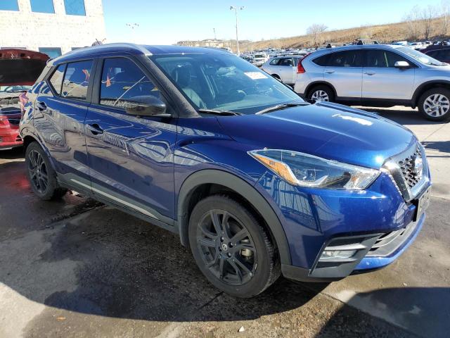 3N1CP5DV6LL575516 - 2020 NISSAN KICKS SR BLUE photo 4