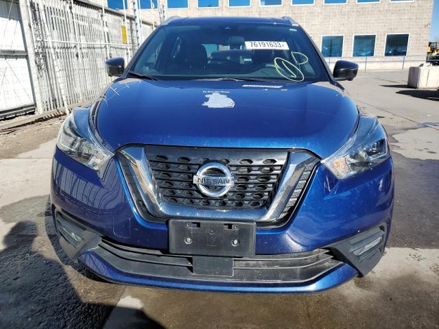 3N1CP5DV6LL575516 - 2020 NISSAN KICKS SR BLUE photo 5