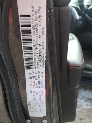 1C4PJMBS1FW703730 - 2015 JEEP CHEROKEE TRAILHAWK CHARCOAL photo 12