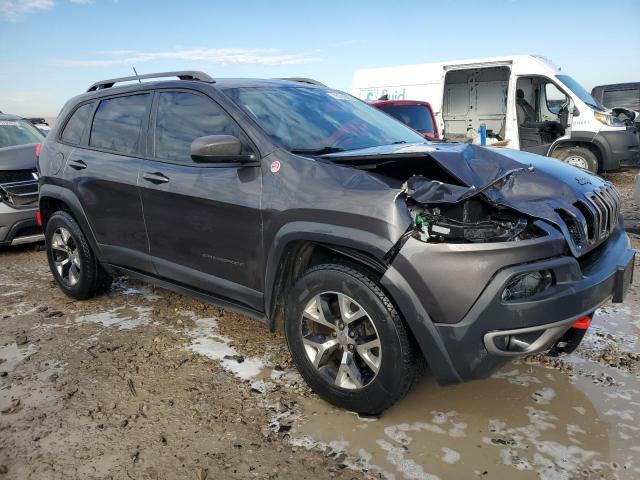 1C4PJMBS1FW703730 - 2015 JEEP CHEROKEE TRAILHAWK CHARCOAL photo 4