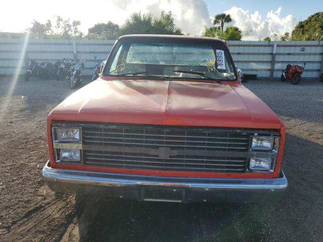 2GCDC14H5G1188026 - 1986 CHEVROLET C10 RED photo 5