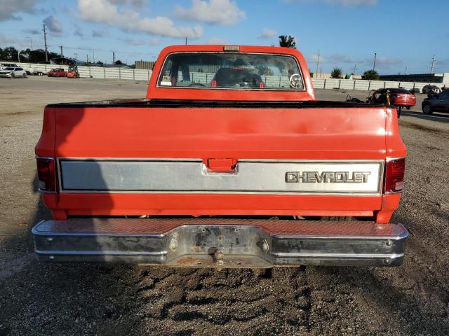 2GCDC14H5G1188026 - 1986 CHEVROLET C10 RED photo 6