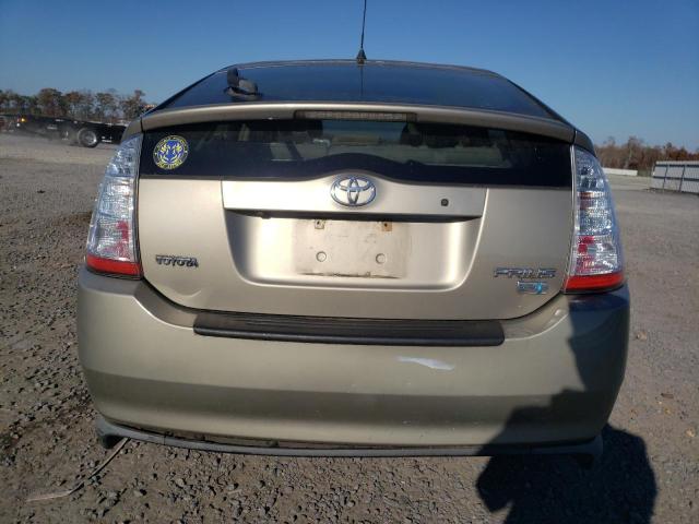 JTDKB20U673211049 - 2007 TOYOTA PRIUS BEIGE photo 6