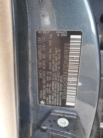 WBAGG83421DN81922 - 2001 BMW 740 I AUTOMATIC GREEN photo 12