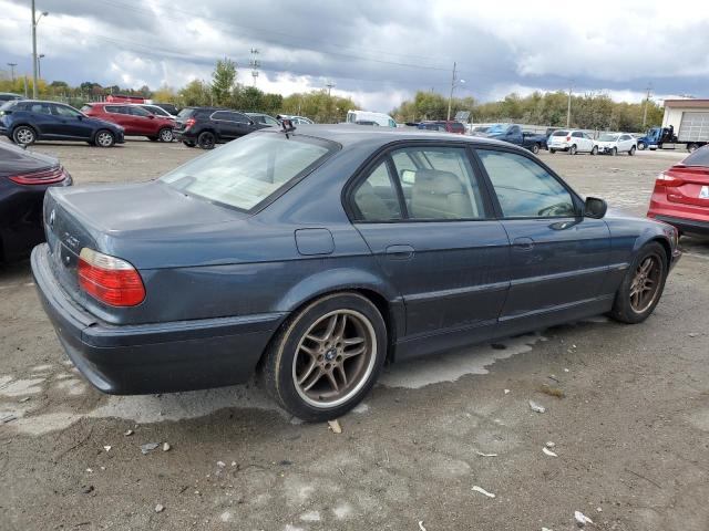 WBAGG83421DN81922 - 2001 BMW 740 I AUTOMATIC GREEN photo 3