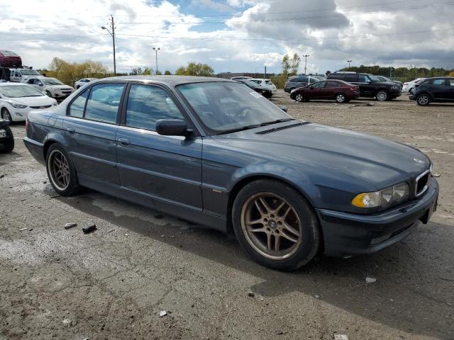 WBAGG83421DN81922 - 2001 BMW 740 I AUTOMATIC GREEN photo 4
