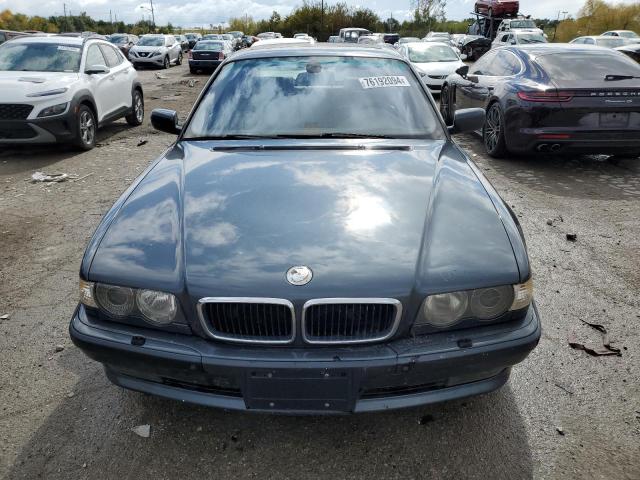 WBAGG83421DN81922 - 2001 BMW 740 I AUTOMATIC GREEN photo 5
