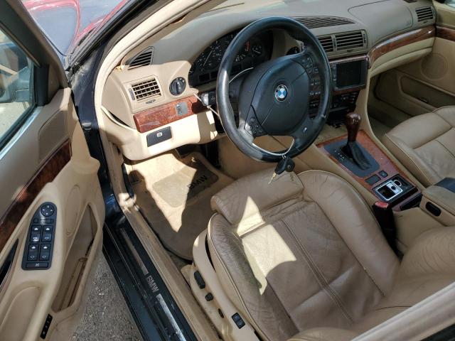 WBAGG83421DN81922 - 2001 BMW 740 I AUTOMATIC GREEN photo 8