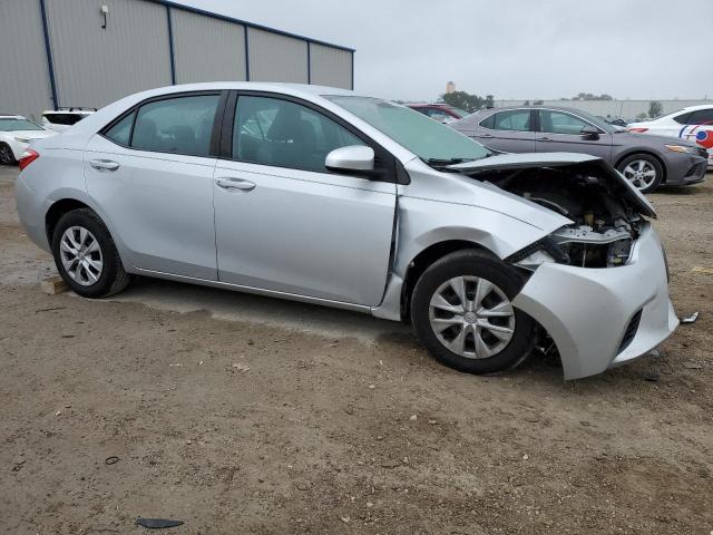 2T1BURHE5EC175505 - 2014 TOYOTA COROLLA L SILVER photo 4