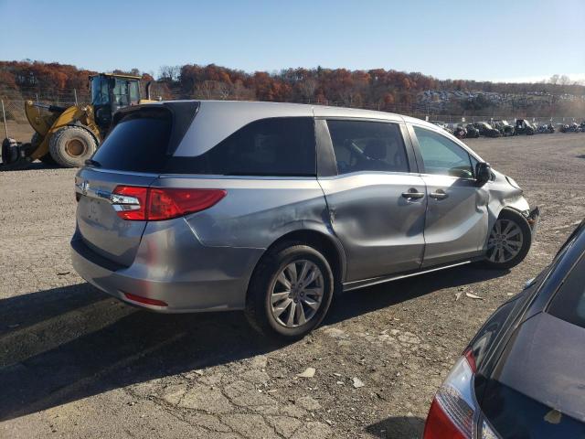 5FNRL6H26LB050320 - 2020 HONDA ODYSSEY LX SILVER photo 3