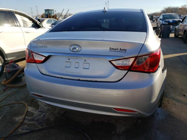 5NPEB4AC5DH713727 - 2013 HYUNDAI SONATA GLS SILVER photo 6