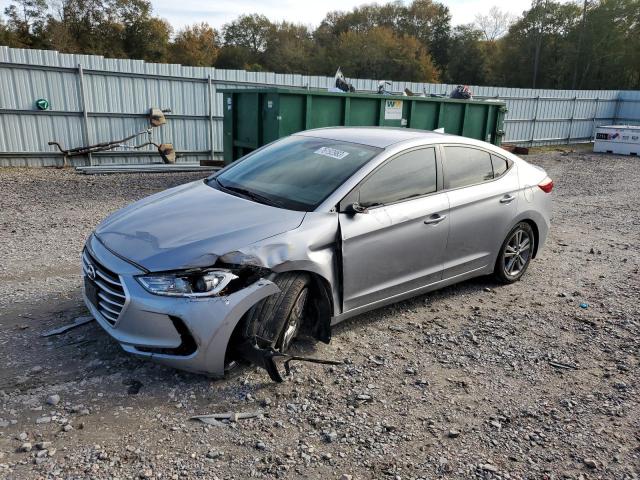 5NPD84LF1HH063656 - 2017 HYUNDAI ELANTRA SE SILVER photo 1