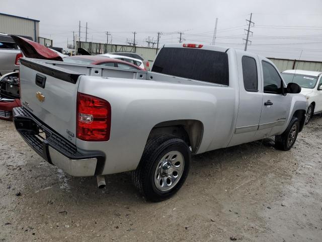 1GCRCREA2DZ141822 - 2013 CHEVROLET SILVERADO C1500  LS SILVER photo 3