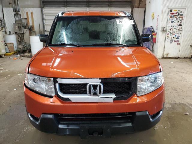 5J6YH28709L004810 - 2009 HONDA ELEMENT EX ORANGE photo 5