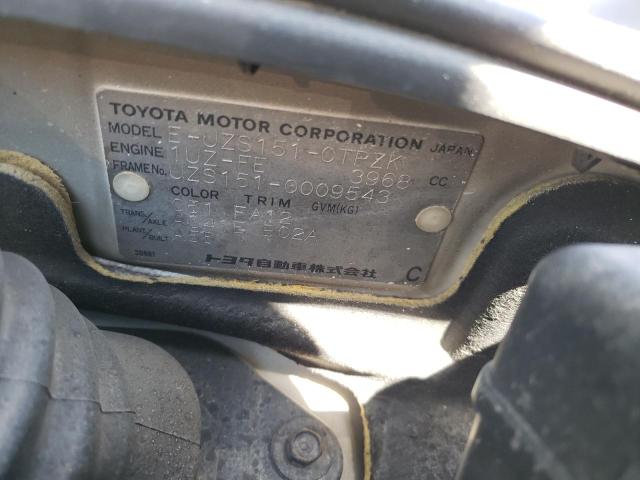 UZS1510009543 - 1996 TOYOTA CROWN WHITE photo 13