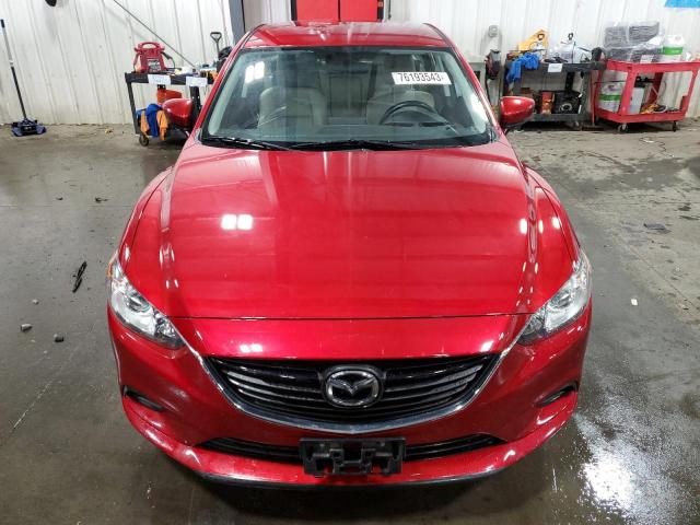 JM1GL1U5XH1154089 - 2017 MAZDA 6 SPORT RED photo 5