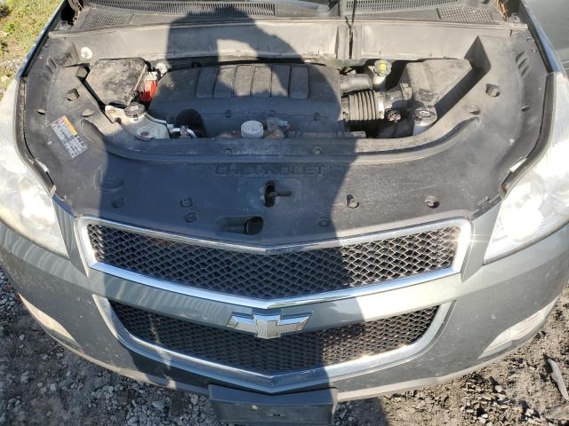 1GNKVJED2BJ373007 - 2011 CHEVROLET TRAVERSE LT GRAY photo 12