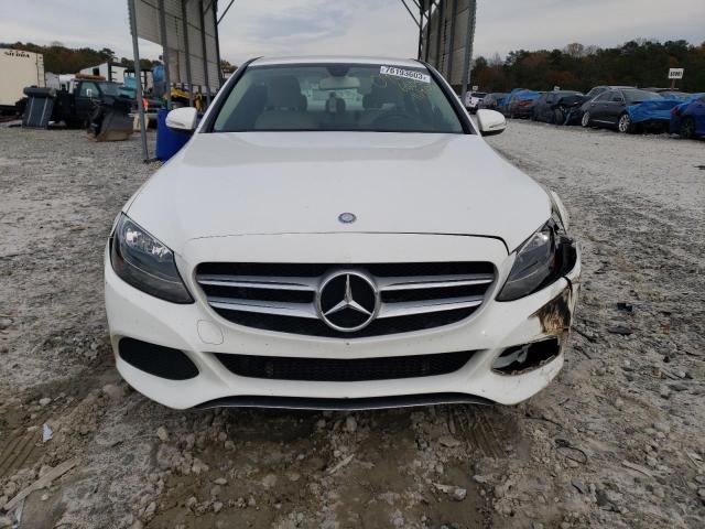 55SWF4JBXFU090492 - 2015 MERCEDES-BENZ C 300 WHITE photo 5