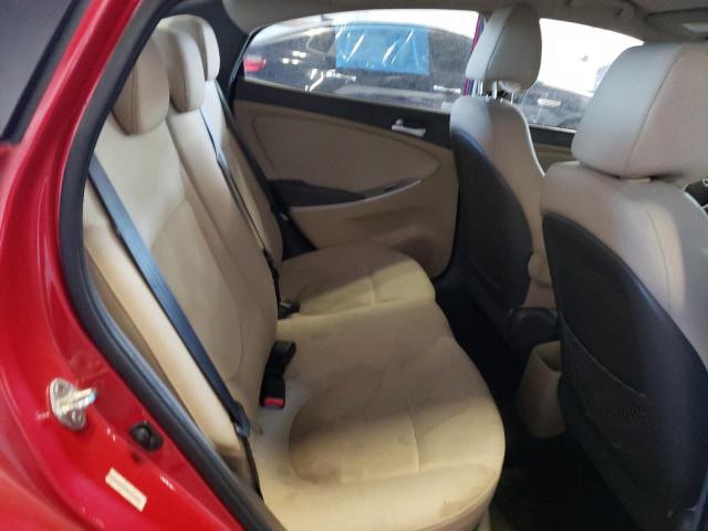 KMHCT4AE6DU315627 - 2013 HYUNDAI ACCENT GLS RED photo 10