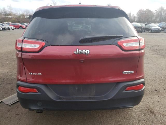 1C4PJMCB2GW148383 - 2016 JEEP CHEROKEE LATITUDE RED photo 6