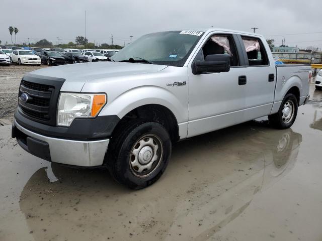 1FTFW1CF6DKF25363 - 2013 FORD F150 SUPERCREW SILVER photo 1