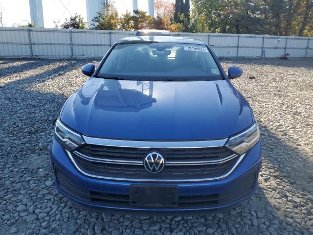 3VW7M7BU4NM015839 - 2022 VOLKSWAGEN JETTA SE BLUE photo 5