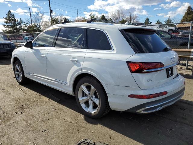 WA1AJAF73LD007981 - 2020 AUDI Q7 PREMIUM WHITE photo 2