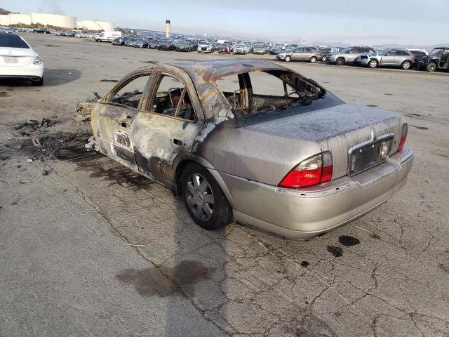 1LNHM86S13Y701775 - 2003 LINCOLN LS BURN photo 2