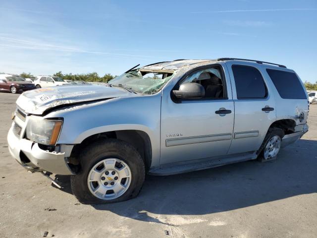 1GNUCAE03AR132343 - 2010 CHEVROLET TAHOE C1500  LS SILVER photo 1