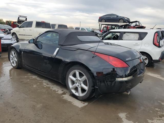 JN1AZ36A64T014598 - 2004 NISSAN 350Z ROADSTER BLACK photo 2