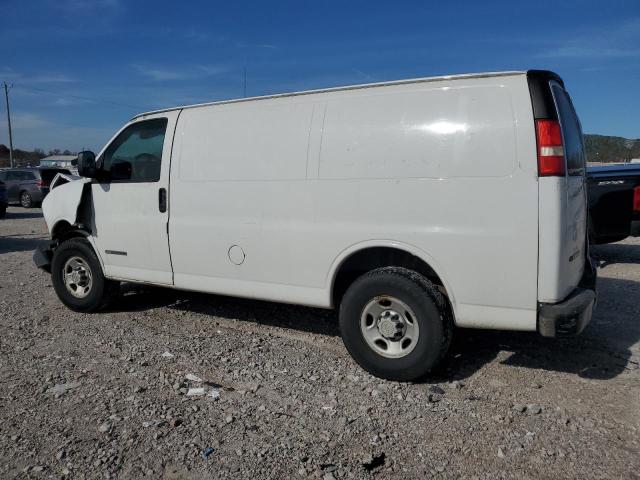 1GCGG25C791118109 - 2009 CHEVROLET EXPRESS G2 WHITE photo 2