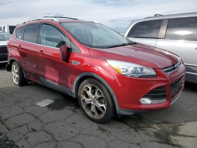 1FMCU0J95DUB40392 - 2013 FORD ESCAPE TITANIUM RED photo 4