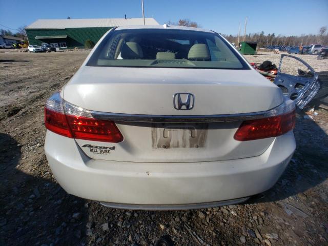 1HGCR2F84FA270221 - 2015 HONDA ACCORD EXL WHITE photo 6