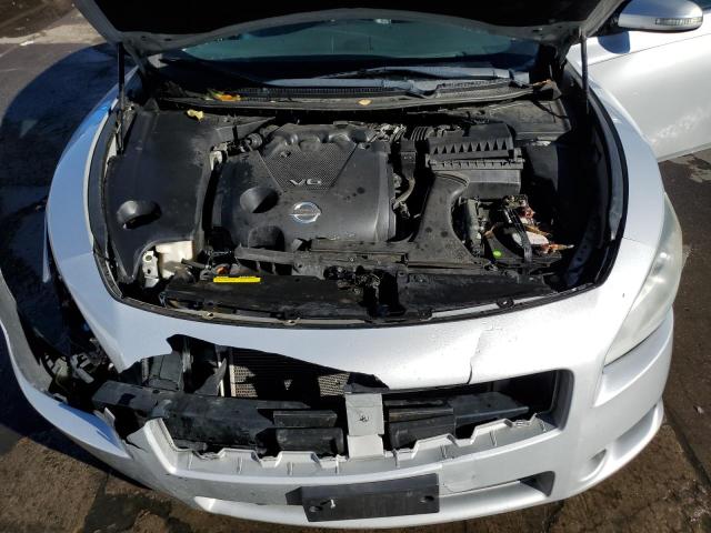 1N4AA5AP9DC819156 - 2013 NISSAN MAXIMA S SILVER photo 11