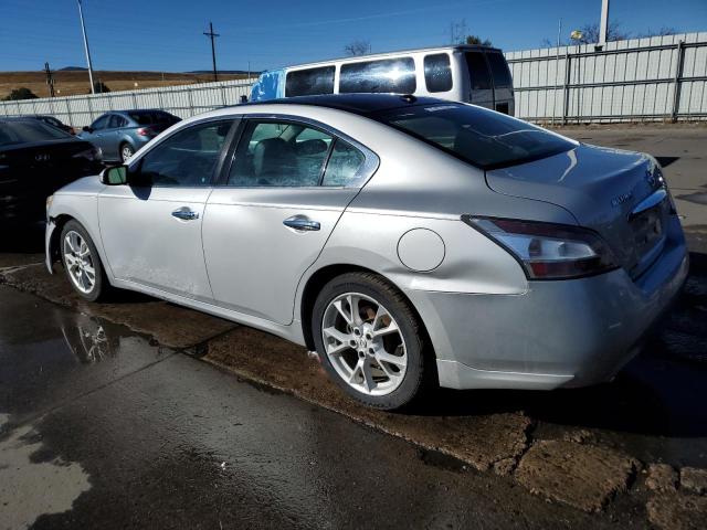 1N4AA5AP9DC819156 - 2013 NISSAN MAXIMA S SILVER photo 2