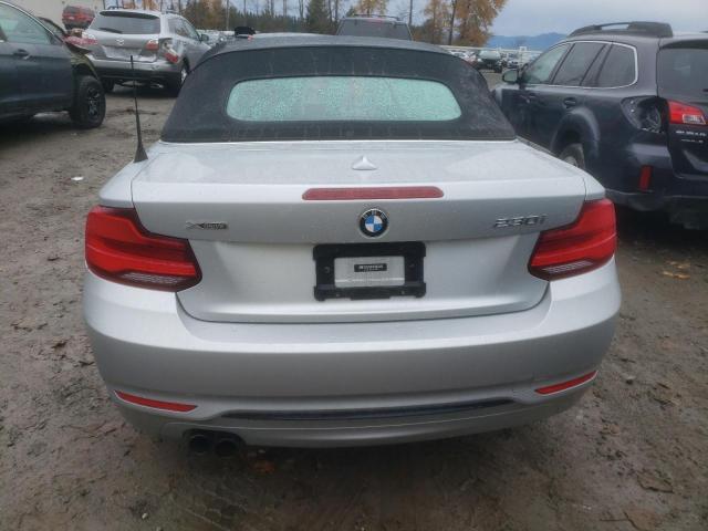 WBA2K1C54JVB64467 - 2018 BMW 230XI SILVER photo 6